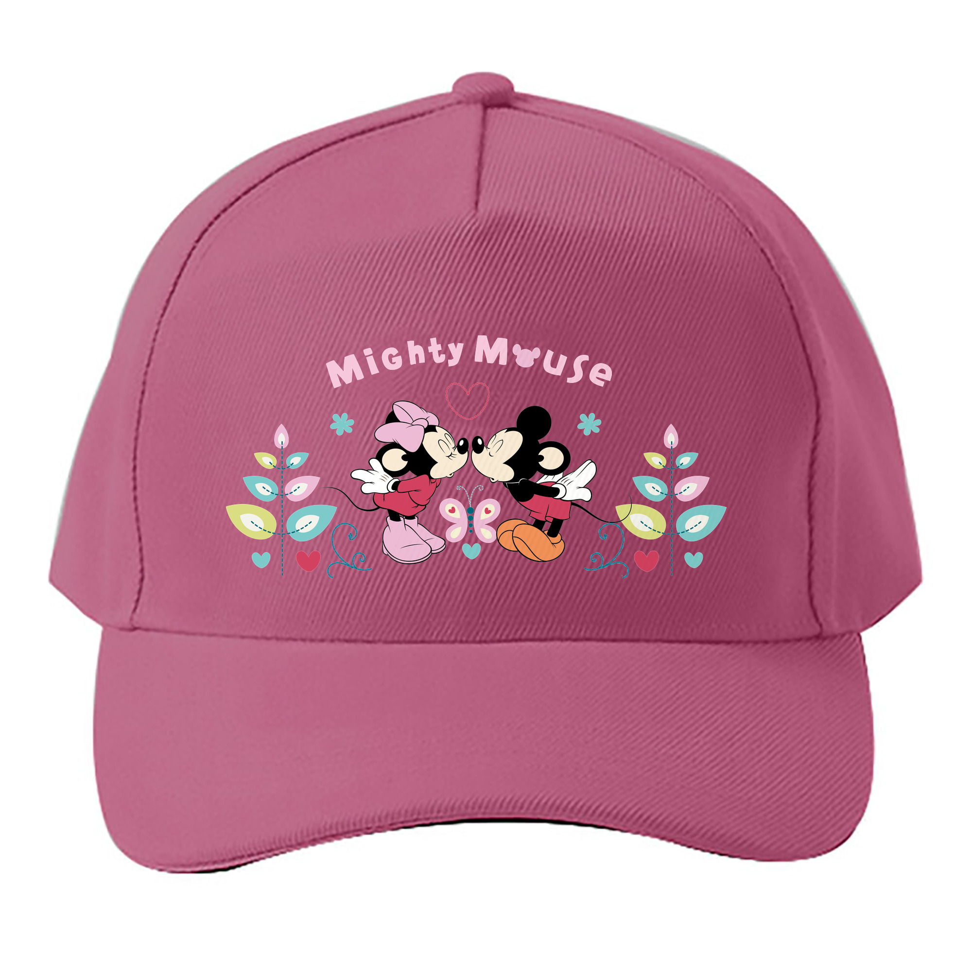 （画像用） ミッキーマウス Mickey Mouse ベースボールキャップ 綿100％ 男女兼用 帽子 スポーツ